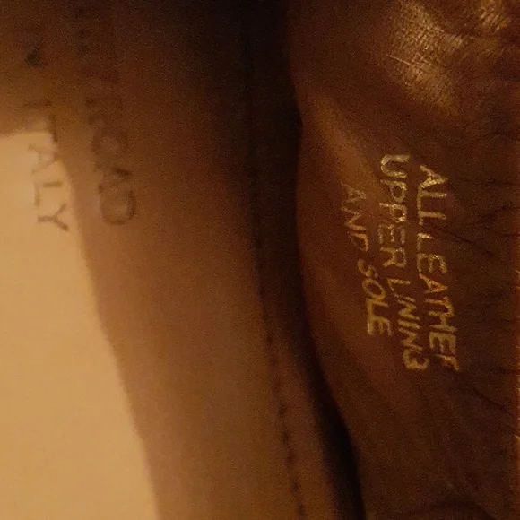 Country Road Vero Cuoio leather black ballet flats - Picture 9 of 9